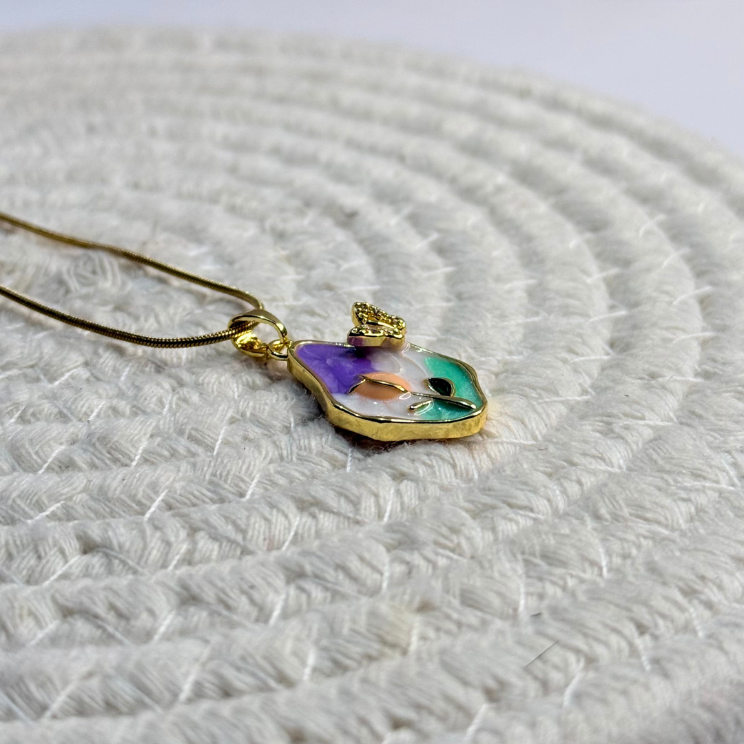 garden bloom teardrop necklace garden bloom teardrop necklace