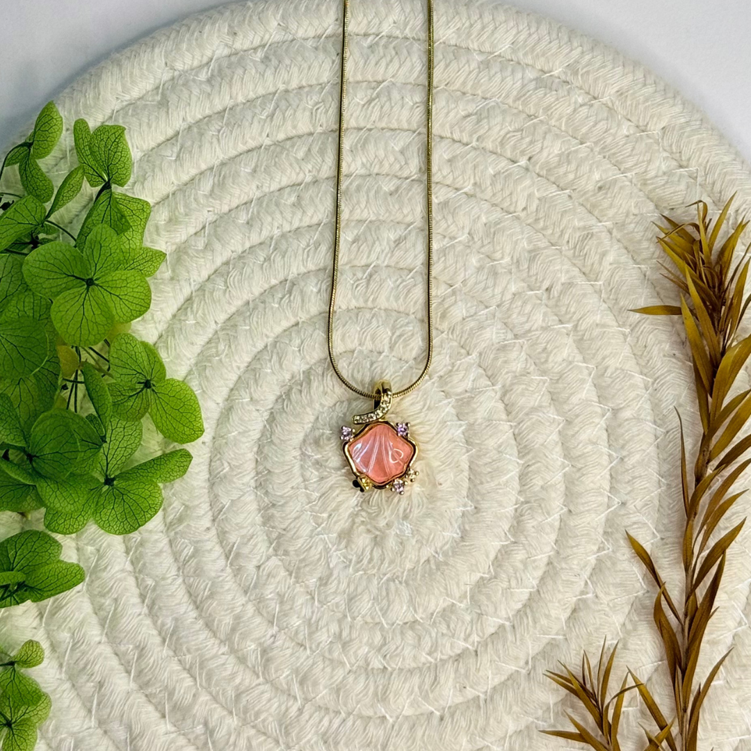peach blossom pearl pendant peach blossom pearl pendant
