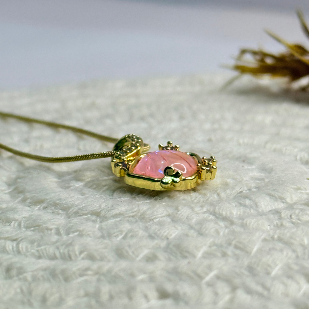 peach blossom pearl pendant peach blossom pearl pendant