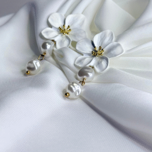 Home white blossom pearl drops