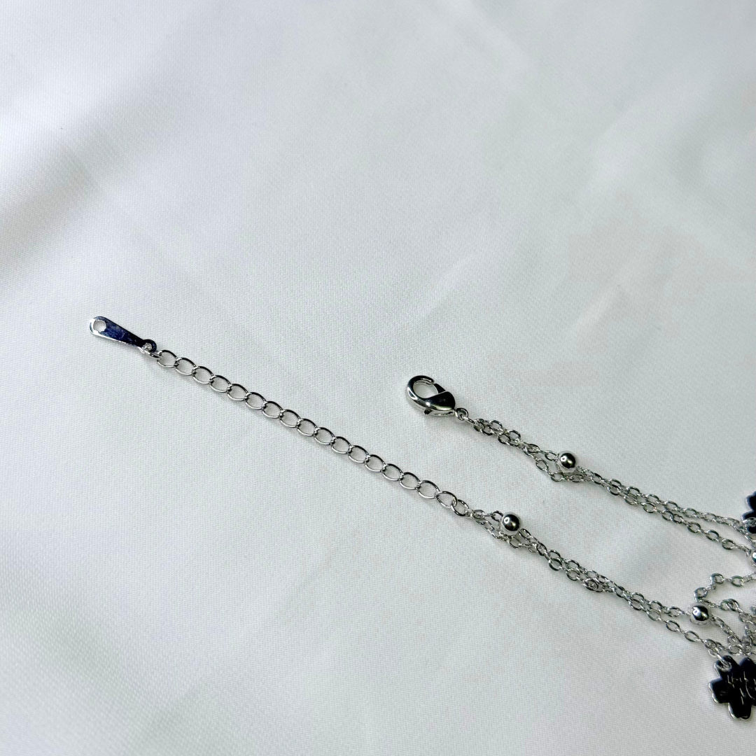 silver clover sparkle bracelet silver clover sparkle bracelet