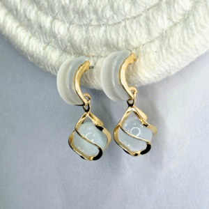 moon drift drop earrings