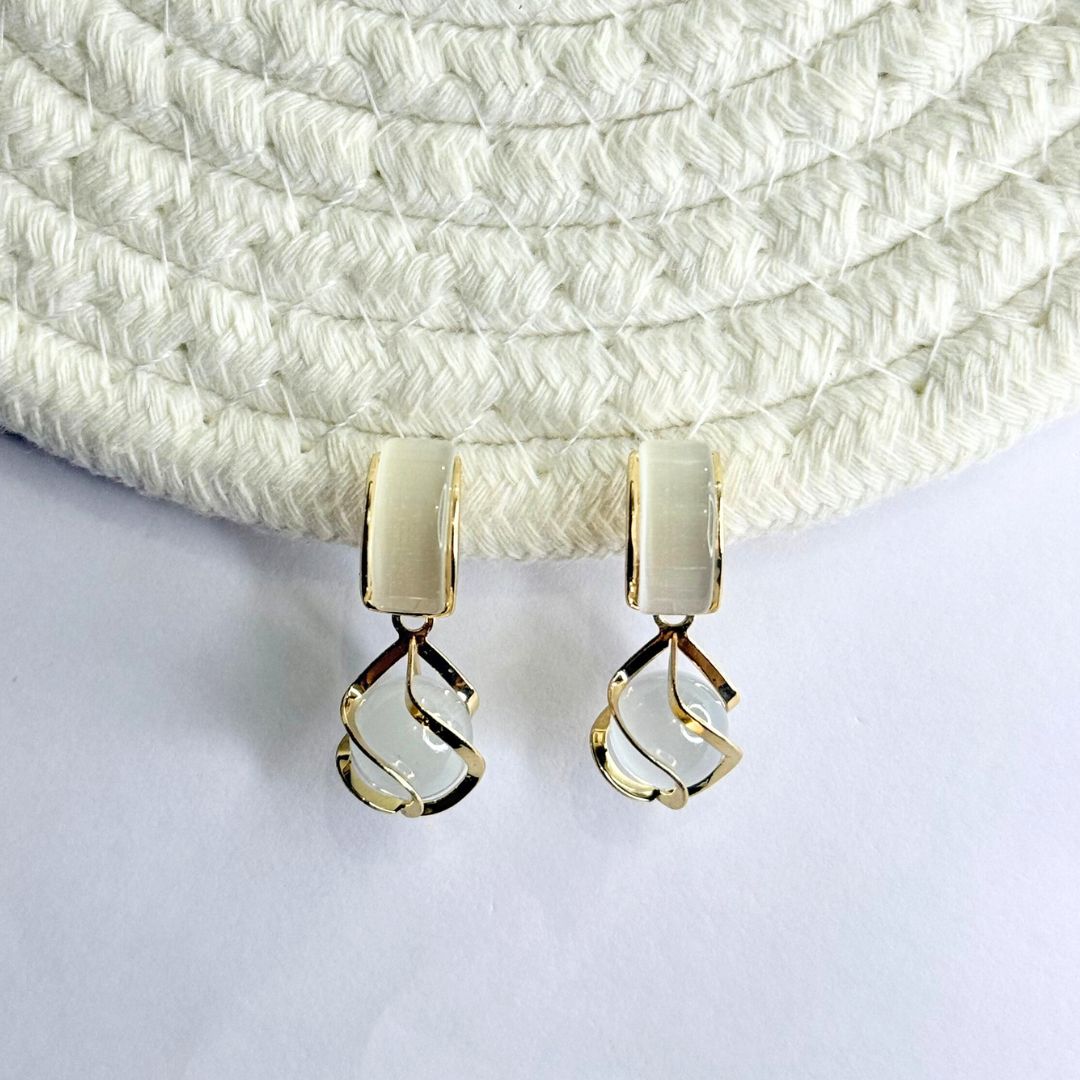 moon drift drop earrings moon drift drop earrings