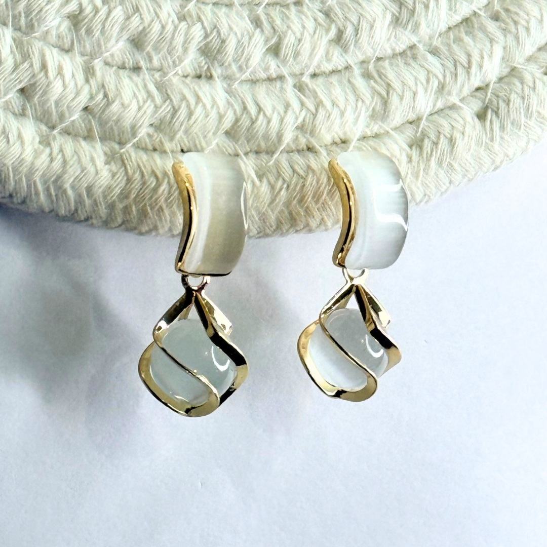 moon drift drop earrings moon drift drop earrings