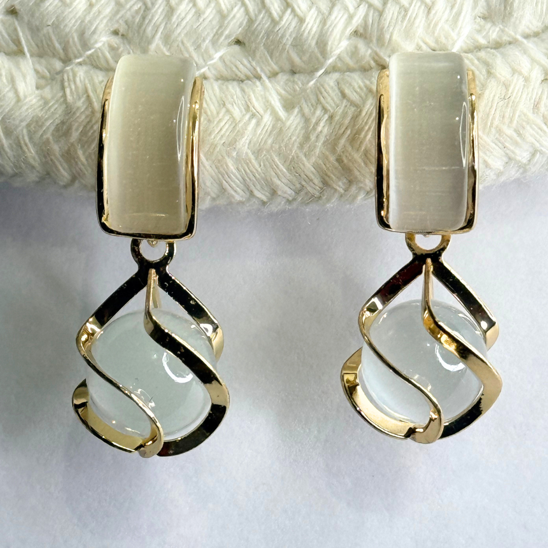 moon drift drop earrings moon drift drop earrings